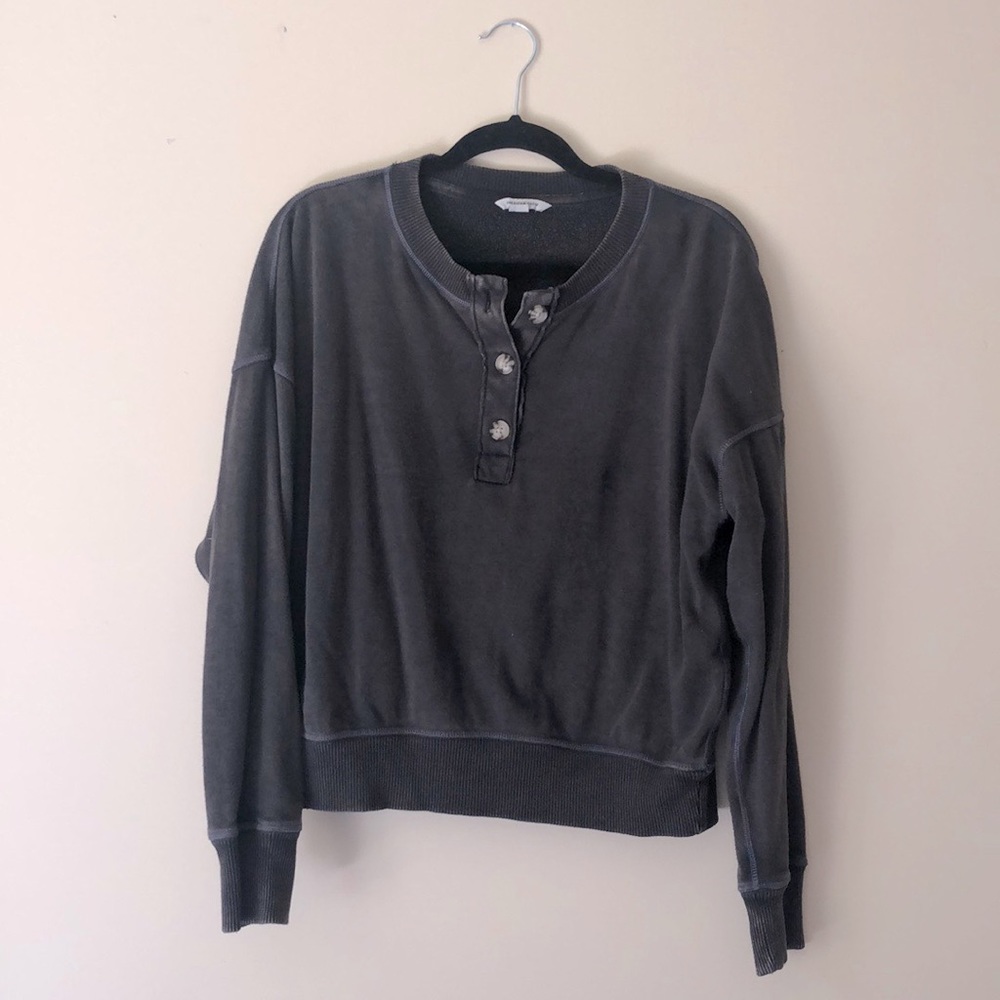 American Eagle | US M Cropped Crew Neck Sweatshirt